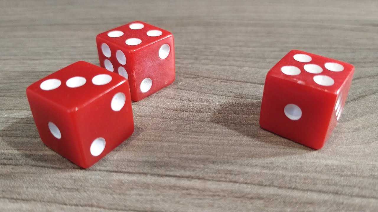 Фокус с игральными кубиками