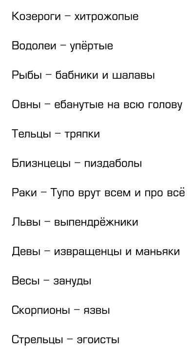 Злобные знаки зодиака: названа двойка агрессоров