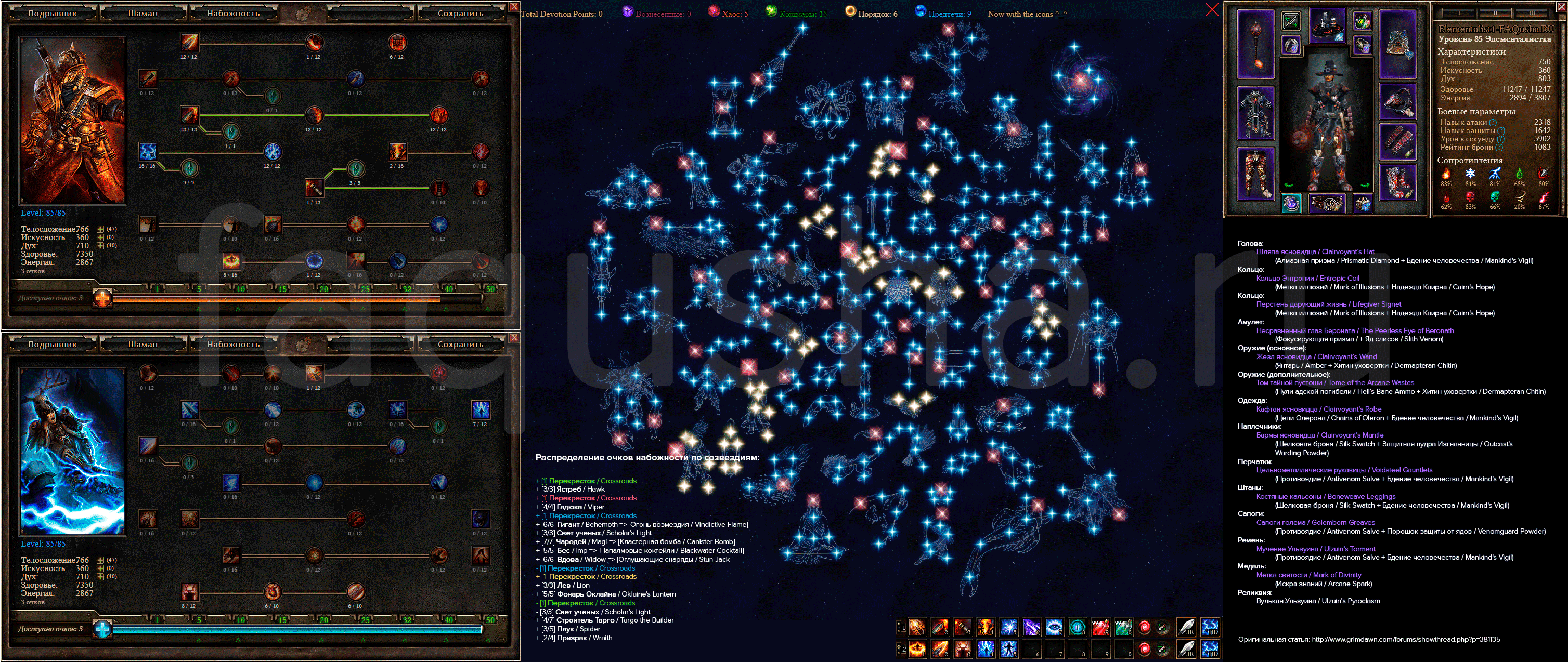 Руководство по мастерству в grim dawn