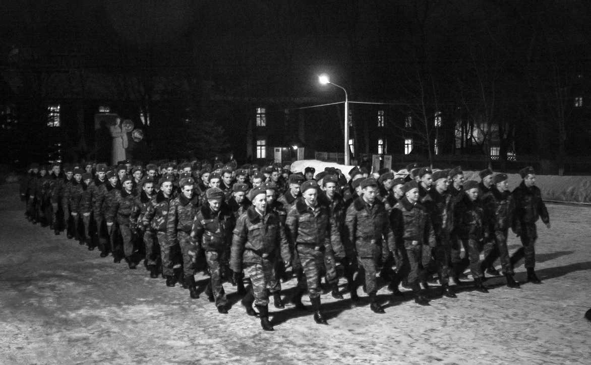 Вечерняя поверка, отбой