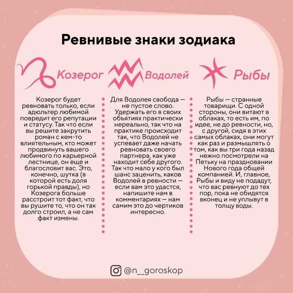 Самые ревнивые и собственнические знаки зодиака