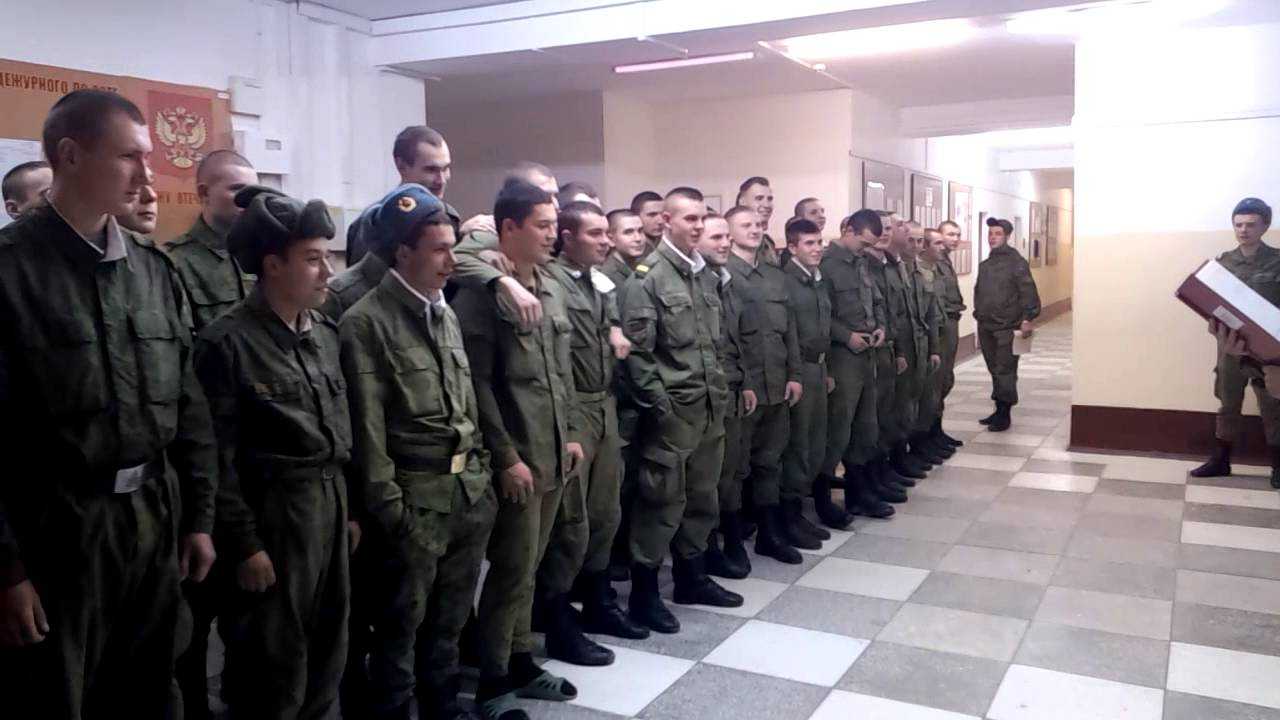 Вечерняя поверка, отбой