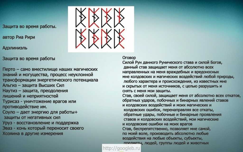 Использование одиночных рун на все случаи жизни