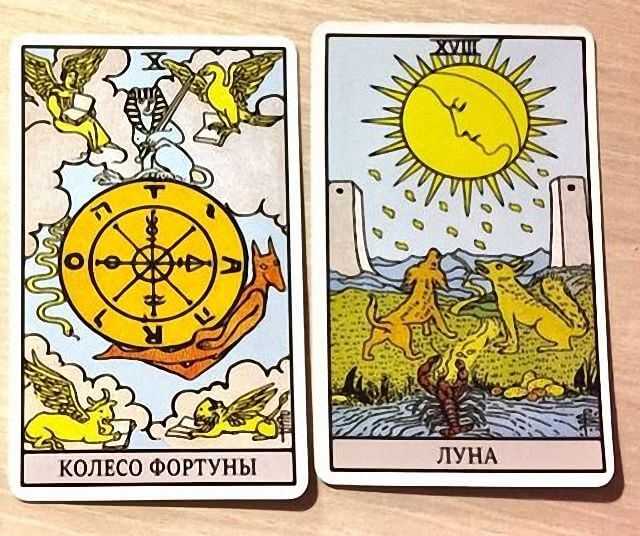 Колесо фортуны (судьбы) таро: значение 10 аркана в сочетании с другими картами в отношениях, любви и деньгах - прикладное таро