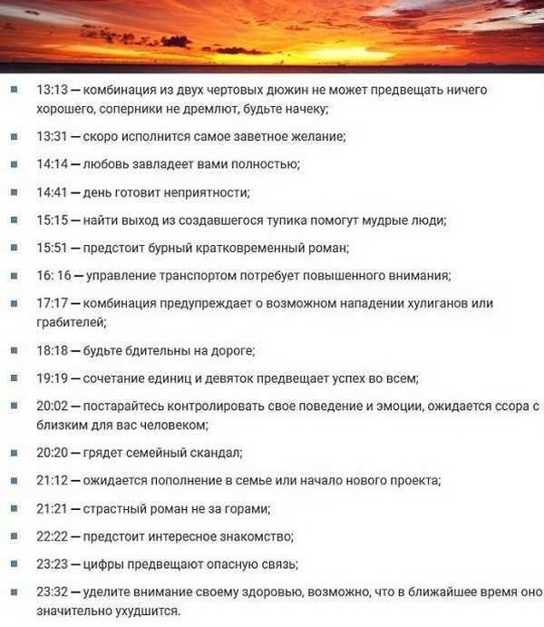 Ангельская нумерология. что означают одинаковые числа на часах?